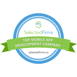 Top Mobile App Development Company Badge Selectedfirms